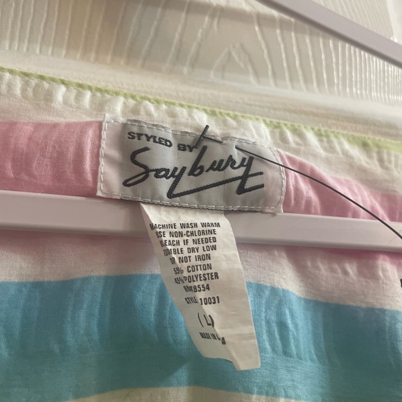 Vintage full zip dress/mumu - Picture 3 of 3